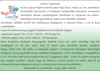 Lupusz Nap (World Lupus Day) 2012.