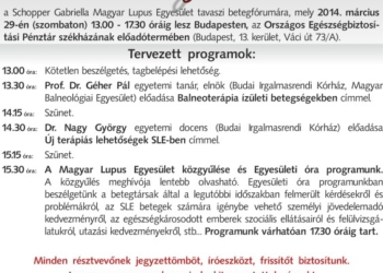 Meghívó tavaszi betegfórumunkra