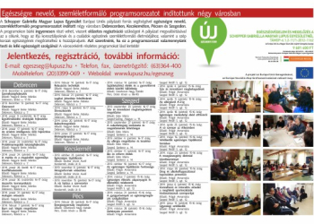 Egészségre nevelő, szemléletformáló programsorozat