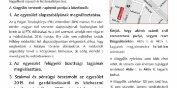 Meghívó közgyűlésünkre – 2016. március 12.