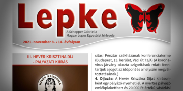 Megjelent Lepke c. újságunk 2022/1. lapszáma
